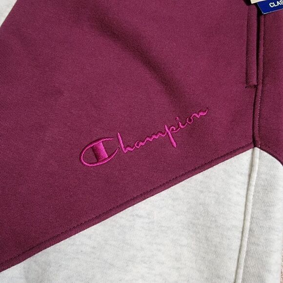 Champion Reverse Weave Classic Fleece Patchwork Men's Joggers Pants Size Small S - Picture 8 of 9